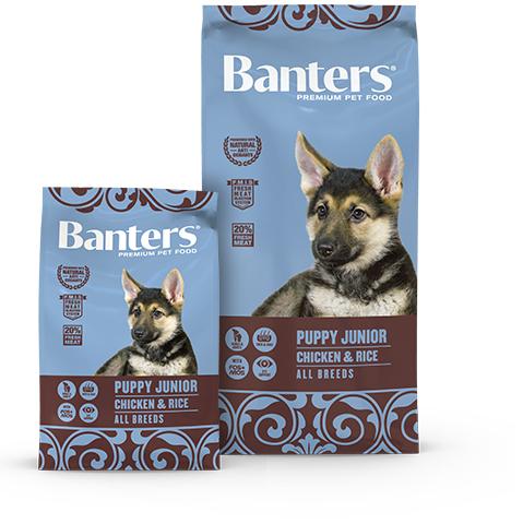 BANTERS PUPPY CHICKEN 15 KG