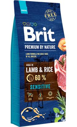 BRIT BLUE ADULT SENSITIVE LAMB 15 KG