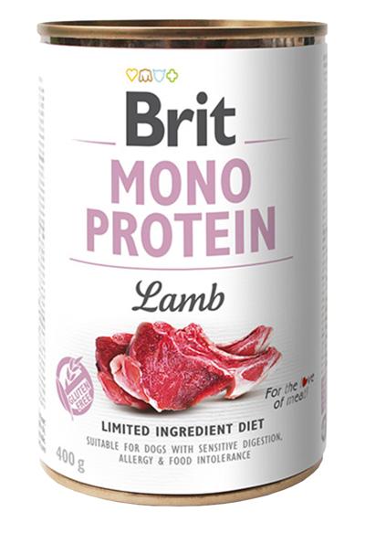 BRIT MONO PROTEIN LAMB 400 GR