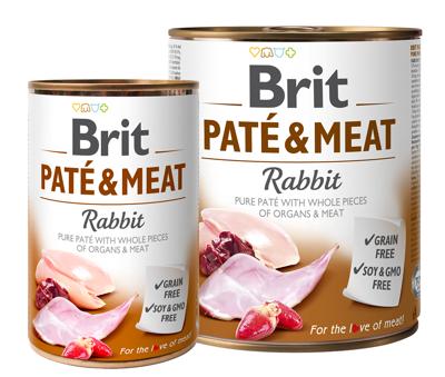 BRIT PATÉ & RABBIT 400 GR