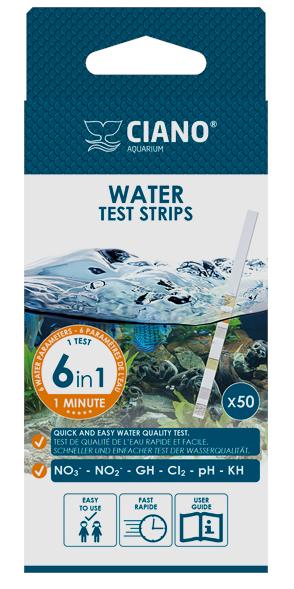 CIANO WATER TEST STRIPS 6 IN 1