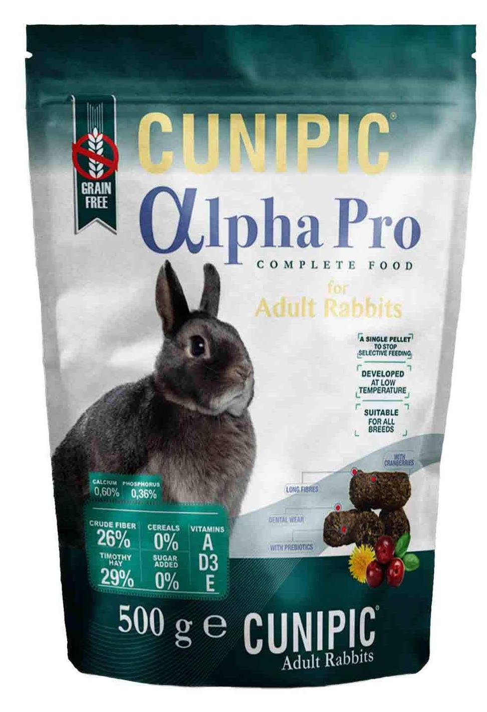 CUNIPIC ALPHA PRO RABBIT 500 GR