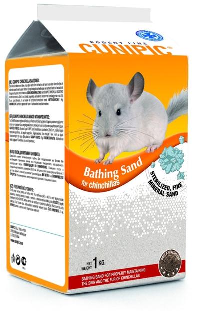 CUNIPIC AREIA DE BANHO CHINCHILAS 1 KG
