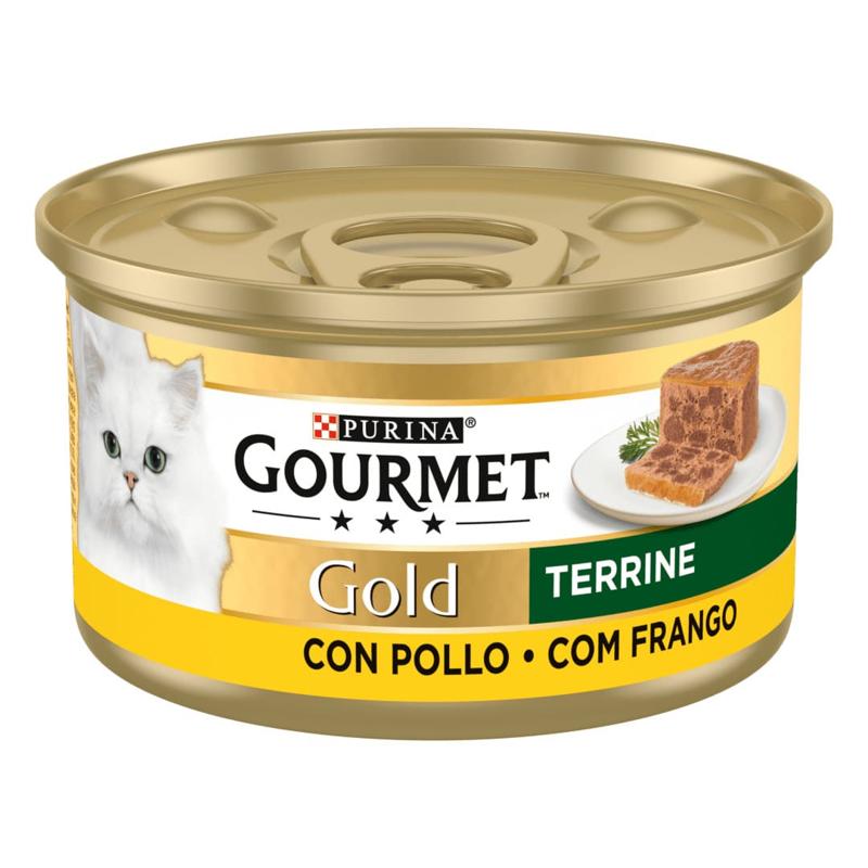 GOURMET GOLD TERRINE FRANGO 24 x 85GR