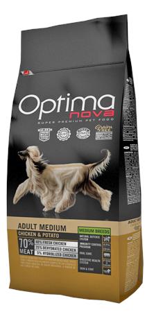 OPTIMA NOVA MEDIUM FRANGO E BATATA 12 KG