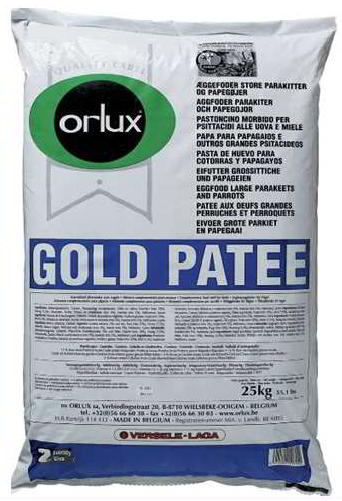 ORLUX PROFI GOLD PATEE GR. PERRUCHES & PERRUCHETS 25 KG