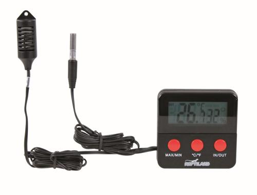 REPTILAND DIGITAL HIGROMETER WITH REMOTE SENSOR