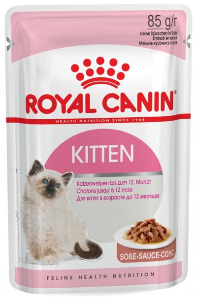 ROYAL CANIN CAT WET KITTEN MOLHO 12 x 85 GR