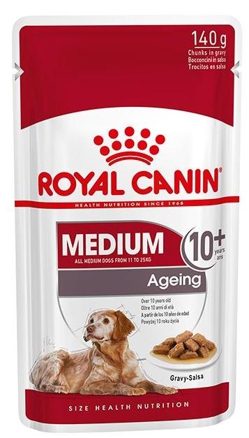 ROYAL CANIN WET MEDIUM AGEING +10 10 x 140 GR