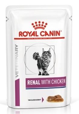 ROYAL CANIN RENAL WITH CHICKEN 12 x 85 GR