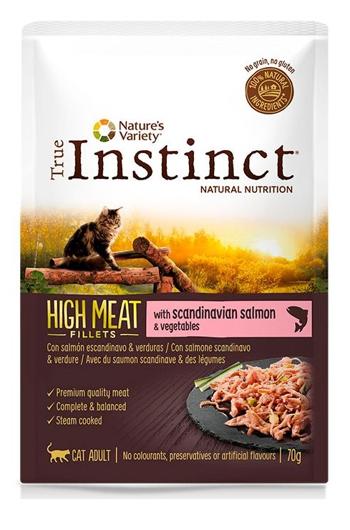 TRUE INSTINCT HIGH MEAT FILETES DE SALMAO 70 GR