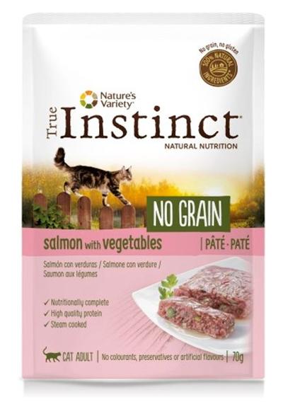 TRUE INSTINCT PATEÉ SALMAO 70 GR