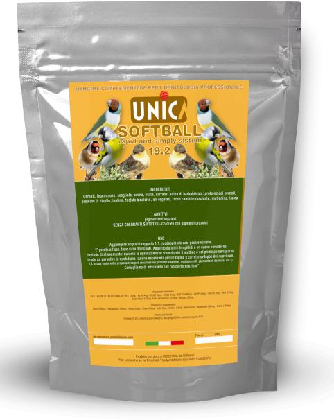 UNICA SOFTBALL GREEN 1.5 KG