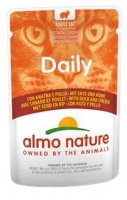 ALMO NATURE CAT DAILY FRANGO E PATO 70 GR