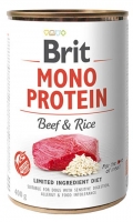 BRIT MONO PROTEIN BEEF & RICE 400 GR