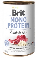 BRIT MONO PROTEIN LAMB & RICE 400 GR