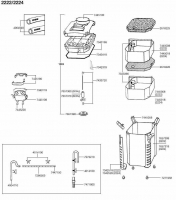 EHEIM 2222-2224 SPARE PARTS