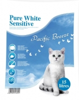 LITTER PURE WHITE SENSITIVE PACIFIC BREEZE 15L