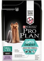 PRO PLAN SMALL & MINI GRAIN FREE PERU 2.5 KG