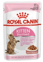 ROYAL CANIN CAT WET KITTEN STERILISED MOLHO 12 x 85 GR