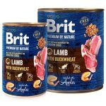 BRIT BLUE LATA CORDEIRO 6 x 400 GR
