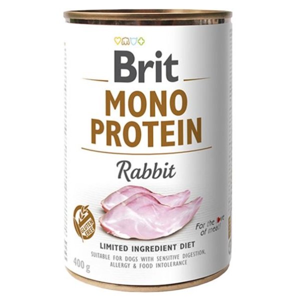 BRIT MONO PROTEIN RABBIT 6 x 400 GR - Image 1