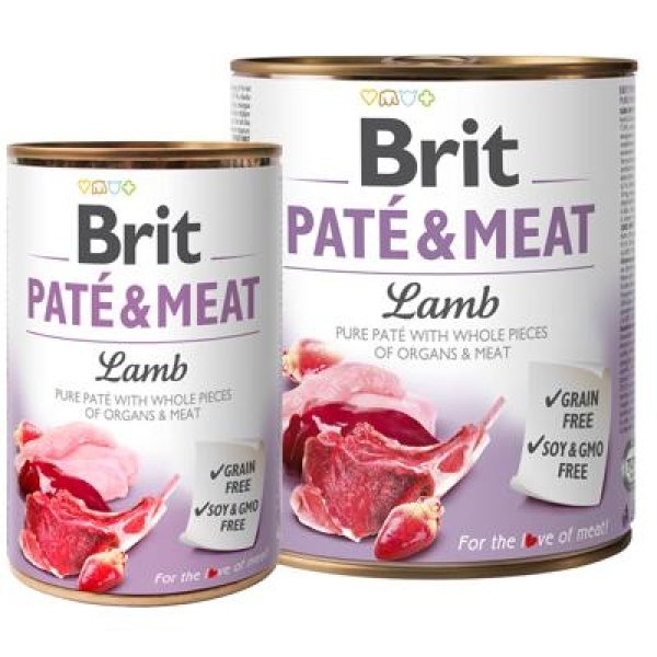 BRIT PATÉ & LAMB 6 x 400 GR - Image 1