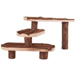 ESCADARIA EM MADEIRA NATURAL