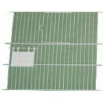 FRENTE P/ VIVEIRO 30x25 CM