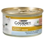 GOURMET GOLD MOUSSE PEIXE DO OCEANO 24 x 85GR