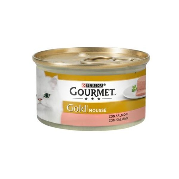 GOURMET GOLD MOUSSE SALMAO 24 x 85GR - Image 1