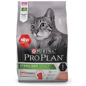 PRO PLAN GATO STERILISED OPTISENSES SALMÃO