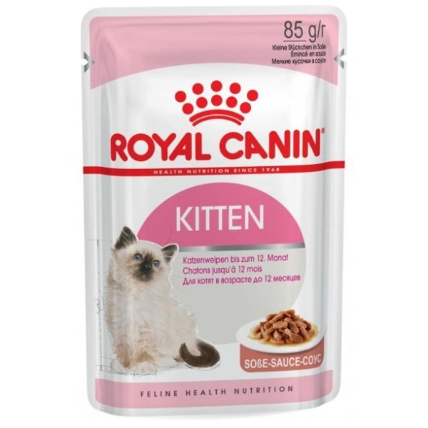 ROYAL CANIN CAT WET KITTEN MOLHO 12 x 85 GR - Image 1