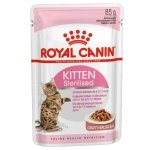 ROYAL CANIN CAT WET KITTEN STERILISED MOLHO 12 x 85 GR
