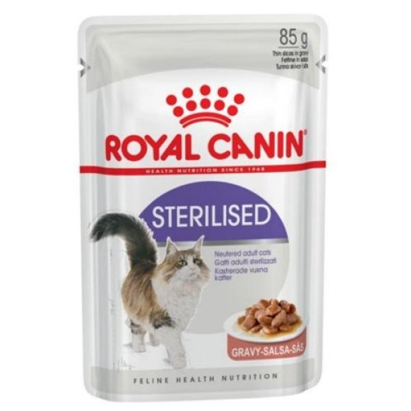 ROYAL CANIN CAT WET STERILISED SAUCE 12 X 85 GR - Image 1