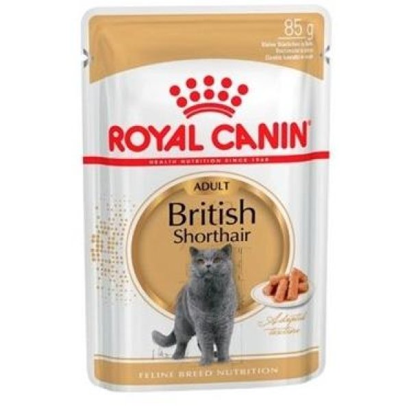ROYAL CANIN CAT WET BRITISH SHORTAIR 12 x 85 GR - Image 1