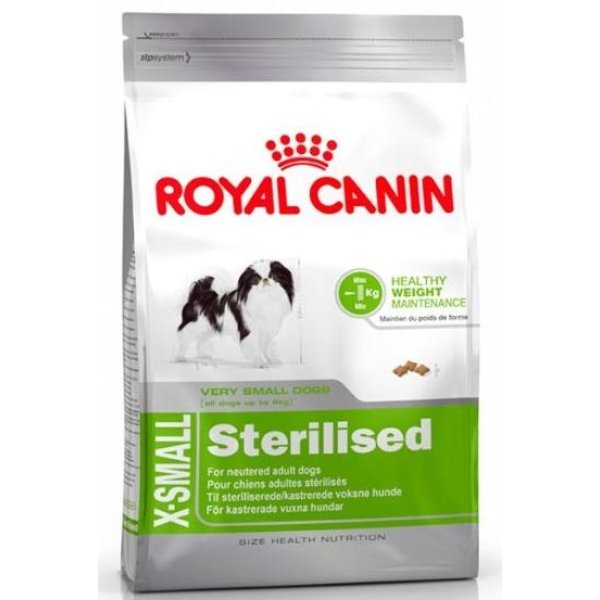 ROYAL CANIN X-SMALL STERILISED 1.5 KG - Image 1
