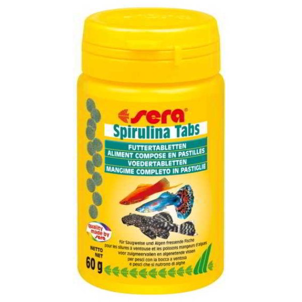 SERA SPIRULINA TABS NATURE - Image 1